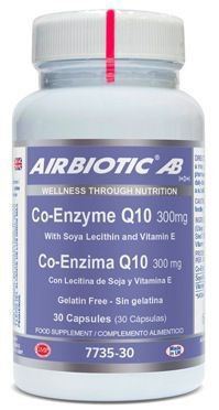 Airbiotic Co-Enzima Q10 300 mg 30 C&aacute;psulas