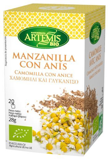 Herbes del Mol&iacute; Manzanilla+Anis Infusion Eco 20 Filtros