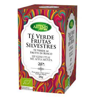 Herbes del Mol&iacute; Te Verde Frutas Silvestres Filtros Eco 20 Filtros