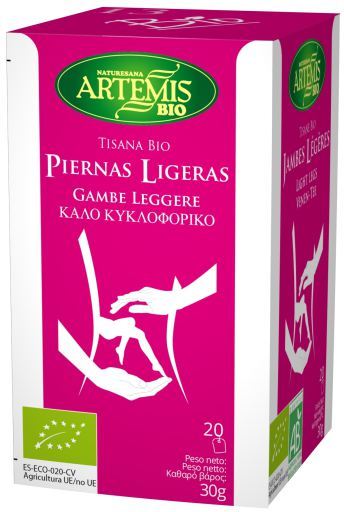 Herbes del Mol&iacute; Tisana Bio Piernas Ligeras 20 Filtros