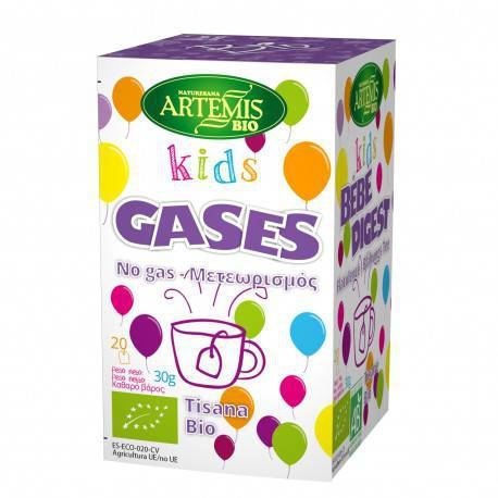 Herbes del Mol&iacute; Tisana Bio Gases Kids 20 Filtros