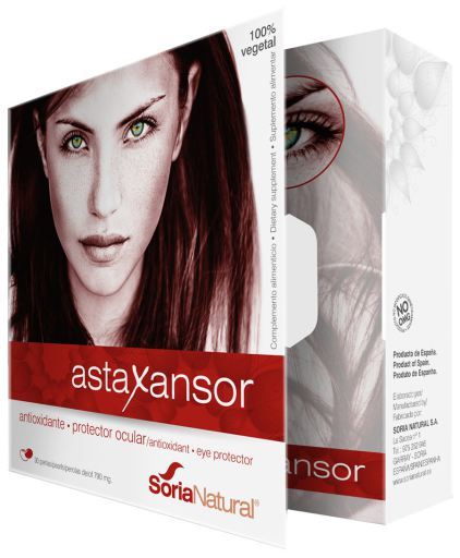 Soria Natural Astaxansor 790 mg 30 Perlas