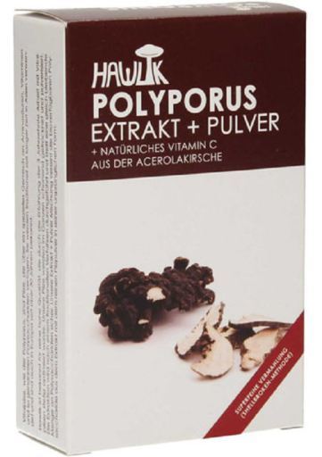 Hawlik Pol&iacute;poro umbelado (Polyporus umbellatus) 60 C&aacute;psulas