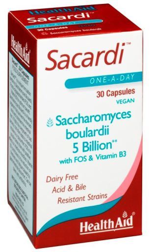HealthAid Sacardi 30 Vegan Capsules with Vitamin B3