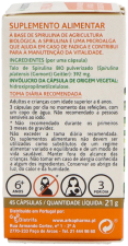 Arkoc&aacute;psulas&reg; Spirulina Bio 45 C&aacute;psulas