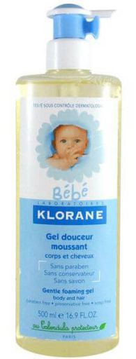 Klorane Bebe Gel Cuerpo Cabello 500ml