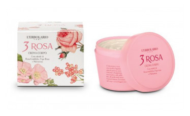 L'Erbolario 3 Rosa Crema para el Cuerpo 200 ml