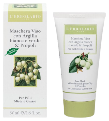 L'Erbolario Mascarilla de Arcilla y Prop&oacute;leo 50 ml