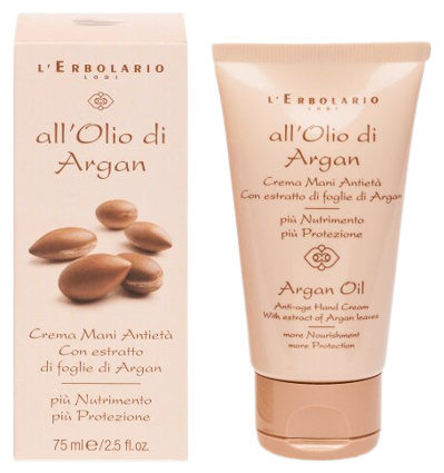 L'Erbolario Argan Oil Anti-Aging Hand Cream 75 ml