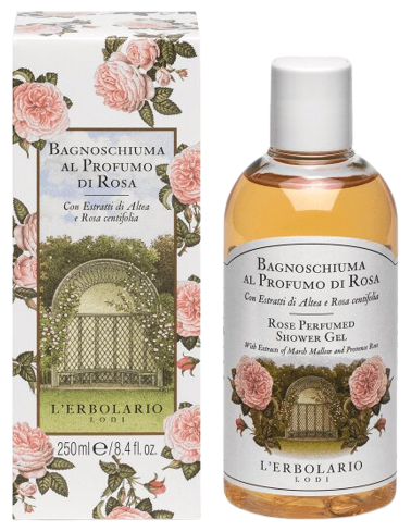 L'Erbolario Gel de Ba&ntilde;o Rosa Perfumada Rosa 250 ml