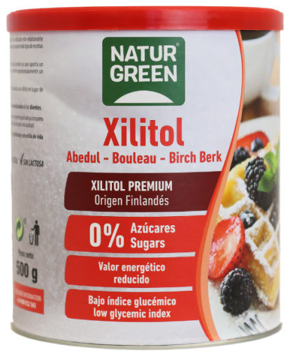 Naturgreen Az&uacute;car de Abedul (Xilitol) Bote 500g
