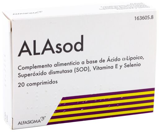 Bama-Geve Alasod 20 comprimidos