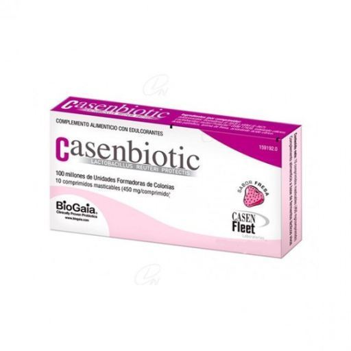 Casen Biotic Strawberry 10 Chewable Tablets
