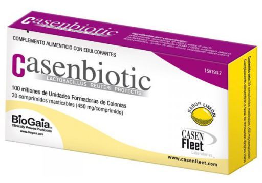 Casen Biotic Lim&oacute;n 30 Comprimidos Masticables