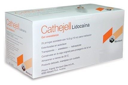 Corysan Cathejell Lidocaina Gel 25 Jeringuilla 12.5 Gr