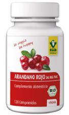Ar&aacute;ndano rojo bio, 120 comprimidos