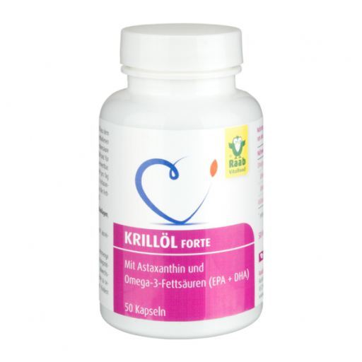Raab Aceite de Krill forte, 50 c&aacute;psulas