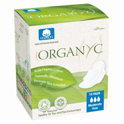 Organyc Compresas D&iacute;a con Alas Algod&oacute;n Org&aacute;nico 10 uds