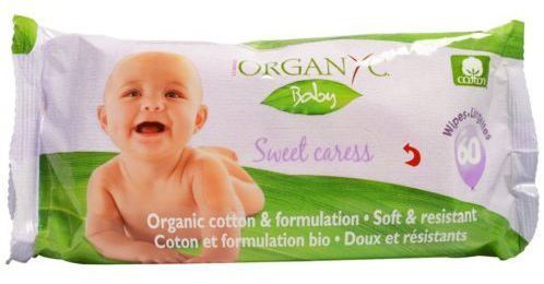 Organyc Toallitas H&uacute;medas Org&aacute;nico 60 uds
