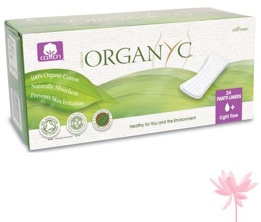 Organyc Salvaslip extra largo 100% algod&oacute;n org&aacute;nico, 20ud
