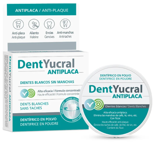 Dentyucral Polvo Dental Anti Placa 50 gr