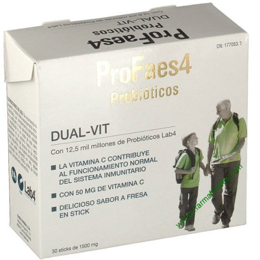 Faes Farma Profaes 4 Probiotico Dual Vit 30 Stick