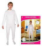Pijama Antipa&ntilde;al Sanitized Todo Largo Blanco S