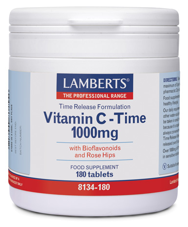 Lamberts Vitamin C 1000 mg Sustained Release 180 Tablets