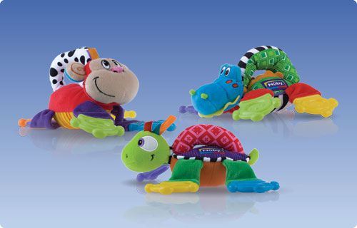 Nuby Snapper stuffed with 4+ months in the legs