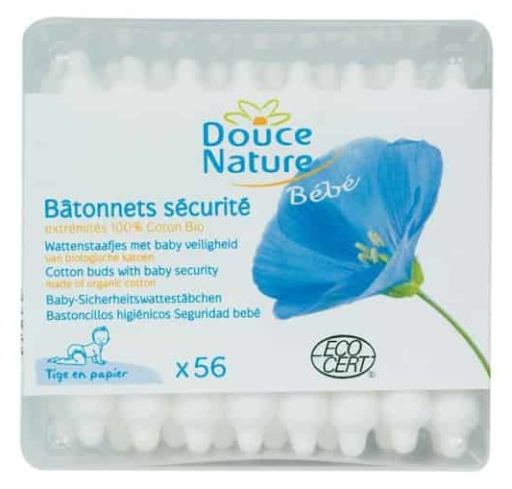 Douce Nature Cotton swabs for Babies 56 Cotton swabs