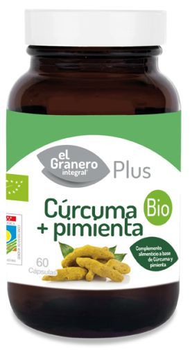 Curcuma pimienta 60 c&aacute;psulas