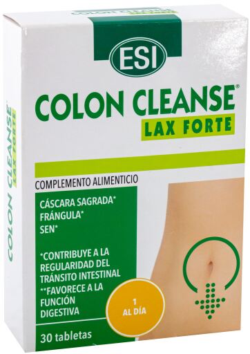ESI Colon Cleanse Lax Forte 30 Tabletas