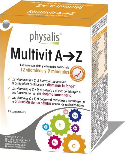 Physalis Multivit.A -- Z 45 Comprimidos
