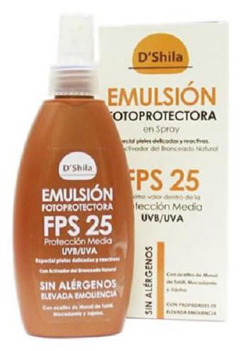 Emulsi&oacute;n Fotoprotector Spray