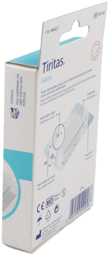 Hartmann Tiritas Aqua 3 Tama&ntilde;os 20 Uds