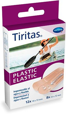 Hartmann Tiritas Plastic Elastic 2 tama&ntilde;os 20 Ud