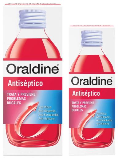 Oraldine Antiseptico 400ml + 200 ml