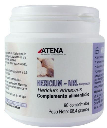 Atena Hericium 90 comprimidos