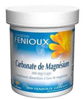 Fenioux Magnesium Carbonate 300mg 200 Capsules