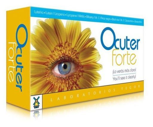 Laboratorios Tegor Ocuter forte 45 comprimidos