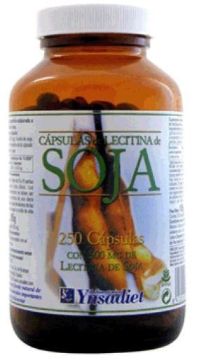 Ynsadiet Lecitina de Soja 500mg 250 perlas