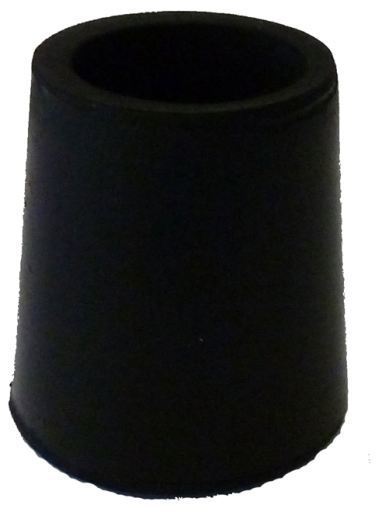 Ayudas dinamicas Contera 16 mm Color Negro para Bastones Madera