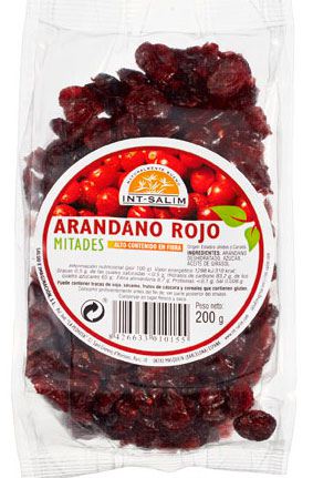 INT-SALIM Arandano Rojo Mitades 200 Gr.