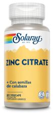 Zinc con Semillas de Calabaza 50 mg 60 Cápsulas Veg Zinc con Semillas de Calabaza 50 mg 60 Cápsulas Veg