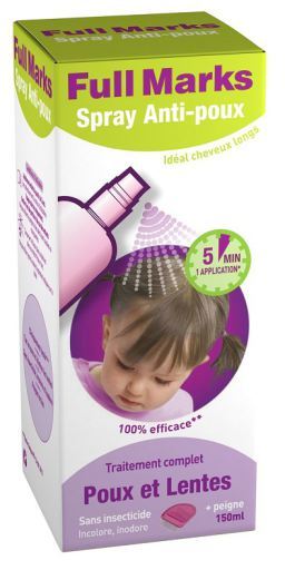 FullMarks Anti Lice Spray without Insecticide 150 ml