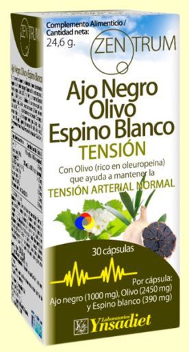Ynsadiet Zentrum Black Garlic Extract 30 capsules