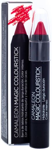 Camaleon Cosmetics Pintalabios M&aacute;gico color Camale&oacute;n Rojo