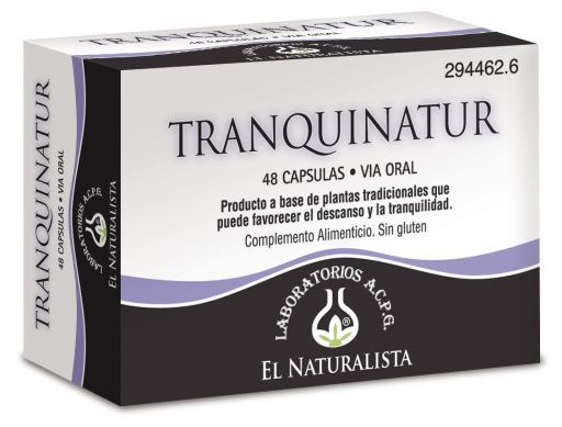 El Naturalista Tranquinatur 48 capsulas 375 mg