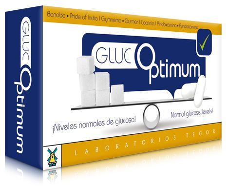 Laboratorios Tegor Glucoptimum suplemento 60 capsulas