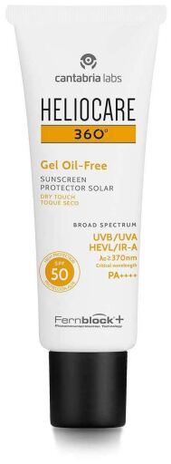 Heliocare 360 Gel Oil-Free SPF 50 50 ml